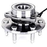 ECCPP Wheel Hub and Bearing Assembly Front 515036 fit Chevrolet Silverado 1500 GMC Sierra 1500 Cadillac Escalade Chevrolet Tahoe 1999-2007 Replacement for 6 Lugs Wheel Hub with ABS 3 Bolt Flange