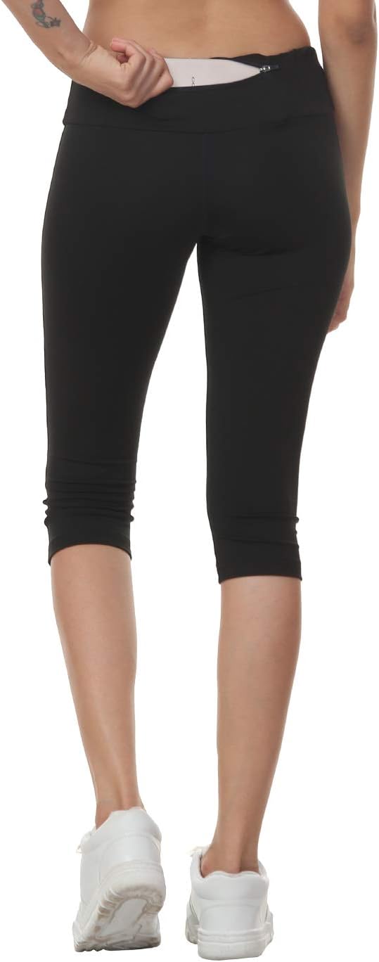 Women’s Stretchable Dryfit 7/8th Legging with Waist Phone Pocket