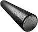 Foam Roller,FitPlus Premium High Density Foam Roller - Extra Firm With 3 Year Warranty (Black 6 x 18)