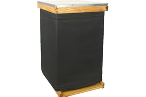 WITBEE Winter Bee Hive Wrap Beehive Wrap for Winter Bee Hive Insulation Wrap Thickened Beehive Winter Protection Cover 600D Oxford Insulated Cover, Waterproof, Windproof, Warm, Reusable, 81" x 26"