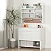 South Shore Crea Pure White Craft Storage Cabinet with Drawers