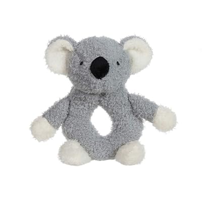 Buy Apricot Lamb Baby Lovey Koala Soft Ring Rattle Toy Plush Stuffed Animal For Newborn Soft Hand Grip Shaker Over 0 Months Gray Koala 6 Inches Online In Turkey B02zlrzm
