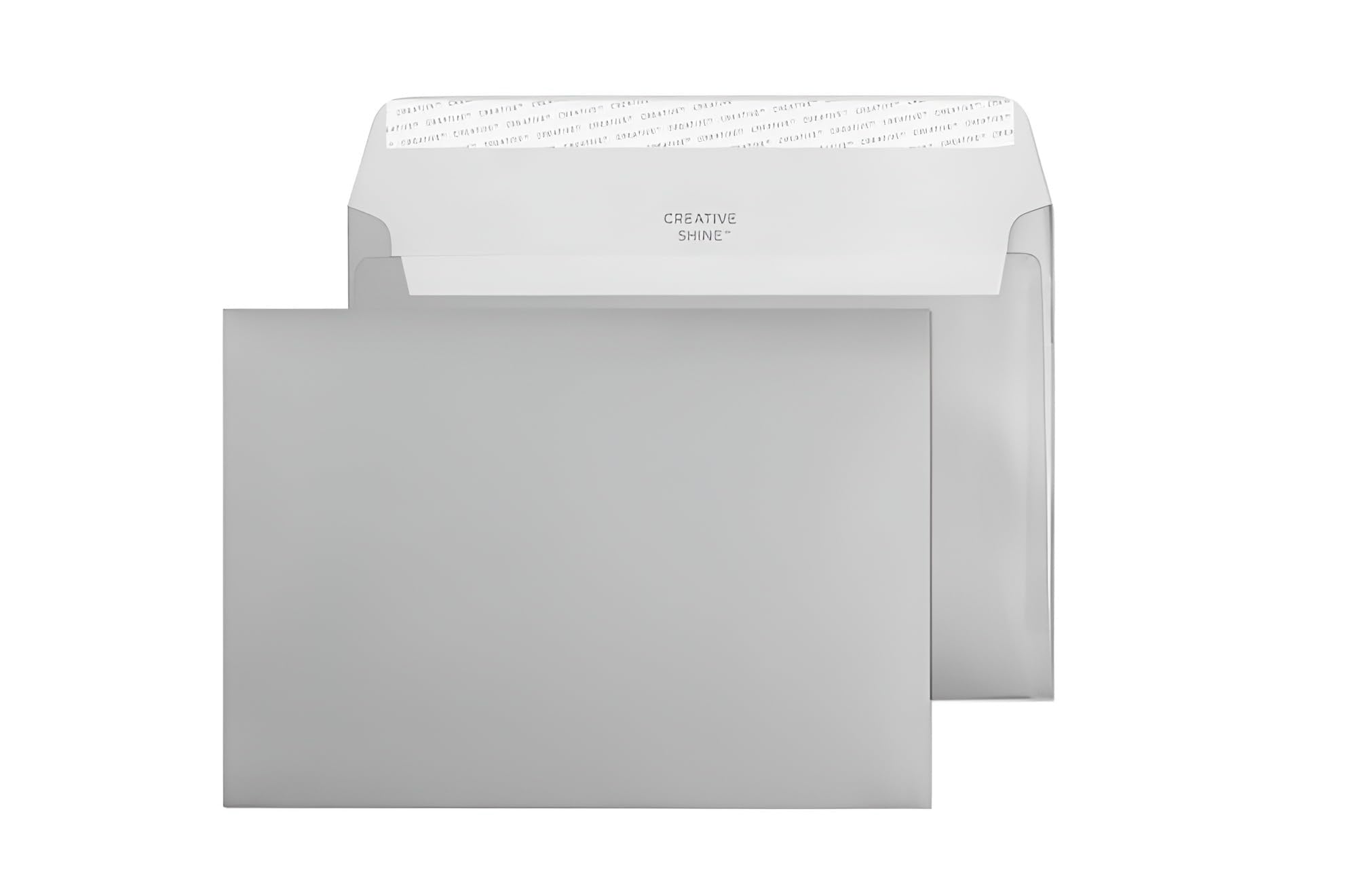 Blake Creative Shine C5 162 x 229 mm 130 GSM Peel and Seal Wallet Metallic Silver Envelopes - Box of 250