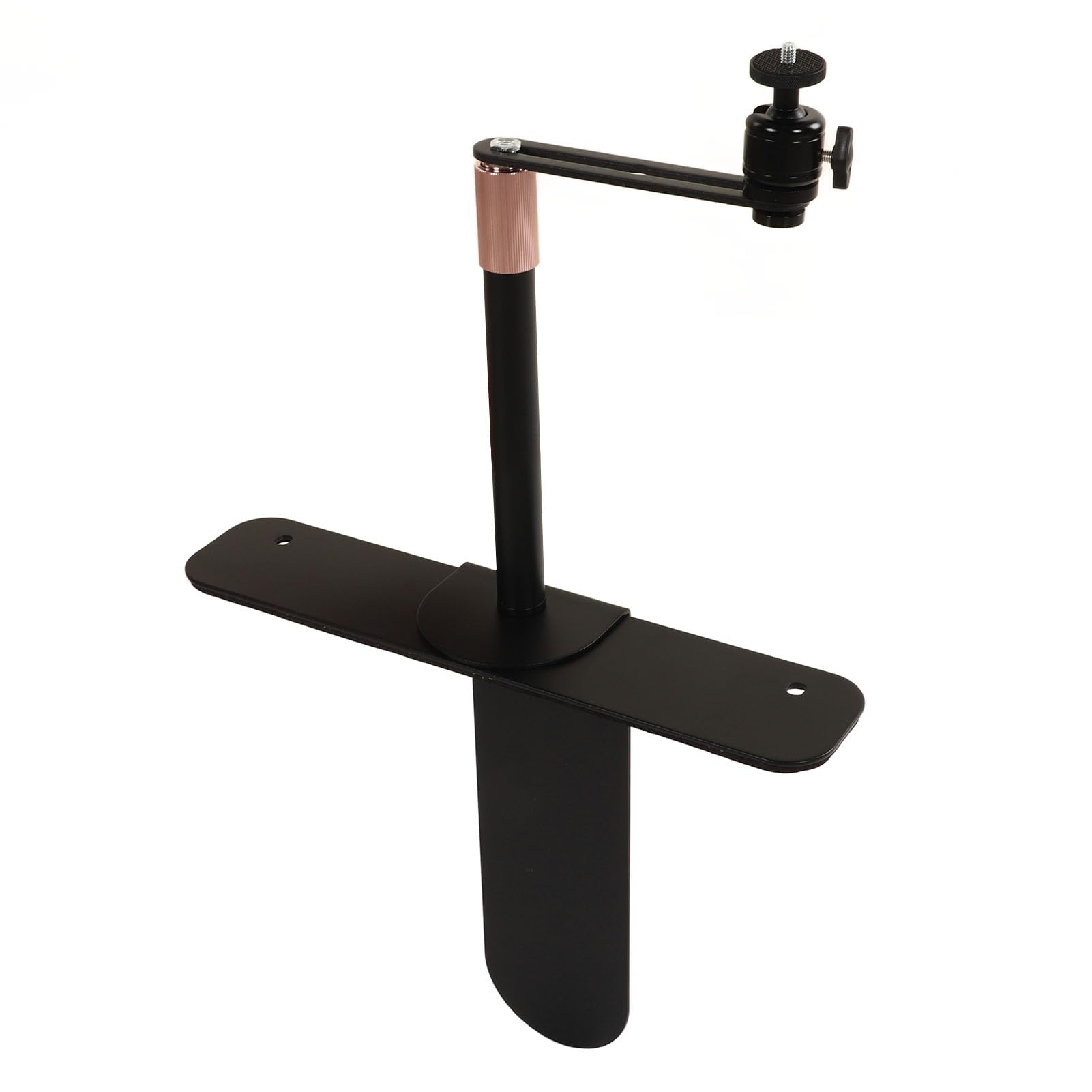 Dpofirs Projector Stand 24 to 40CM Adjustable Angle Projector Mount Holder 1/4in Thread for Sofa Bedside, Projector Table for Office, Sofa, Bedside and More (alloy steel)