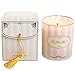 LA JOLIE MUSE Scented Candles Gardenia Soy Wax Candle, 8 Oz 45 Hours Burn, Valentine's Gifts Women
