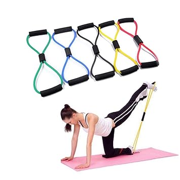 PBFONE Correa de Estiramiento de Yoga, Bandas de Resistencia ...