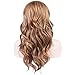 KeeWig Synthetic Strawberry Blonde Wig Wavy With Pale Blonde Highlights KATE #R29S