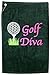 Giggle Golf Golf Diva Waffle Golf Towel