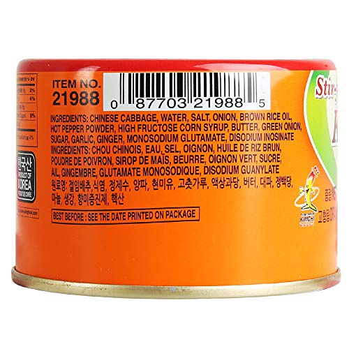 Wang Korean Canned StirFried Kimchi, 5.64 Ounce, Pack of 12 Pricepulse