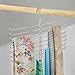 iDesign Steel 8-Rod Spine Hanging Closet Organizer, The Classico Collection - 12.6