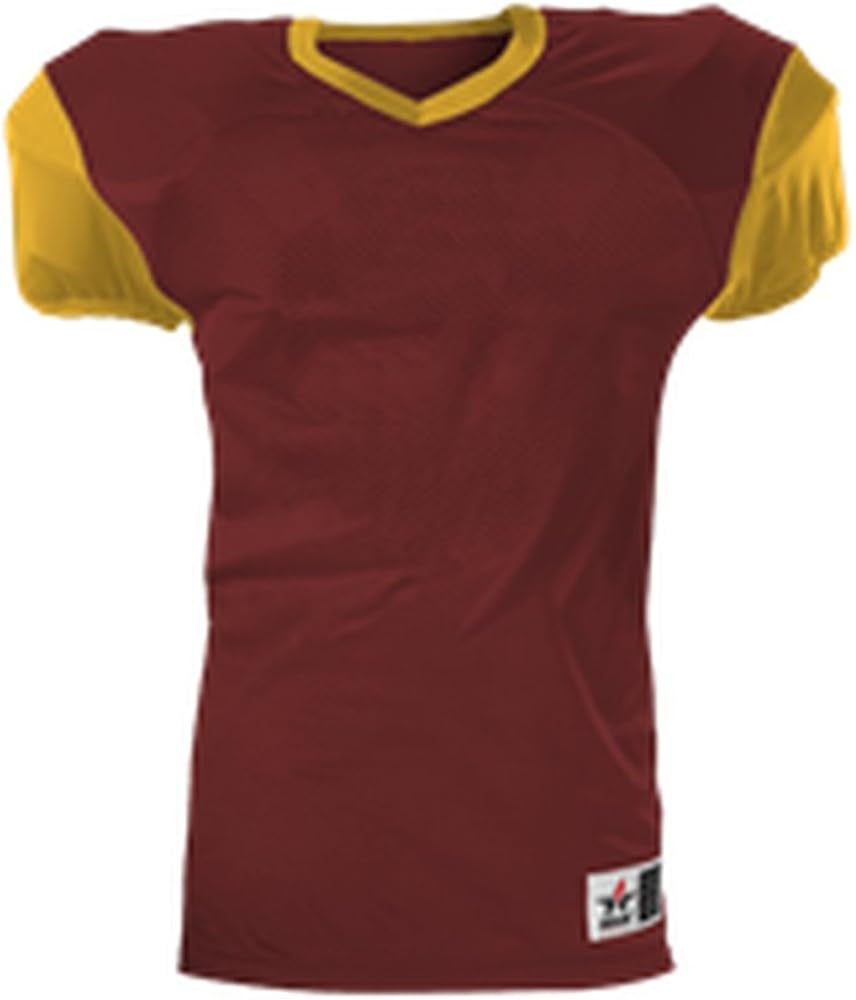 pink youth football jersey