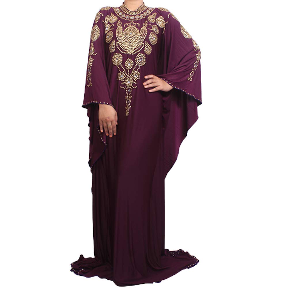 fitted kaftan dress