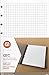 Staples? Arc Notebook Filler Paper, Junior-Sized, Graph-Ruled, White, 50 Sheets