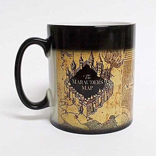 Custom morphing mugs the Harry Porter Coffee Tea Milk Hot Cold Heat Sensitive Color changing Black and White 11 Oz Ceramic Mug