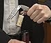 Simplife Waiters Corkscrew Wine Opener Premium Rosewood All-in-one Corkscrew Professional Restaurant Quality Bottle Opener and Foil Cutter