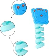 8x Silicone Cable Protector Cartoon Cute Charger Cord Organizer Data USB Mobile view 4