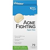 Truly Clear Hydrocolloid Acne Patches for Face & Body - 72 Count | Pimple Stickers for Breakouts, Zits, Blemishes & Imperfect