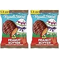 Russell Stover Easter Peanut Butter Milk Chocolate Easter Egg, 1.3 oz each (Pack of 36)