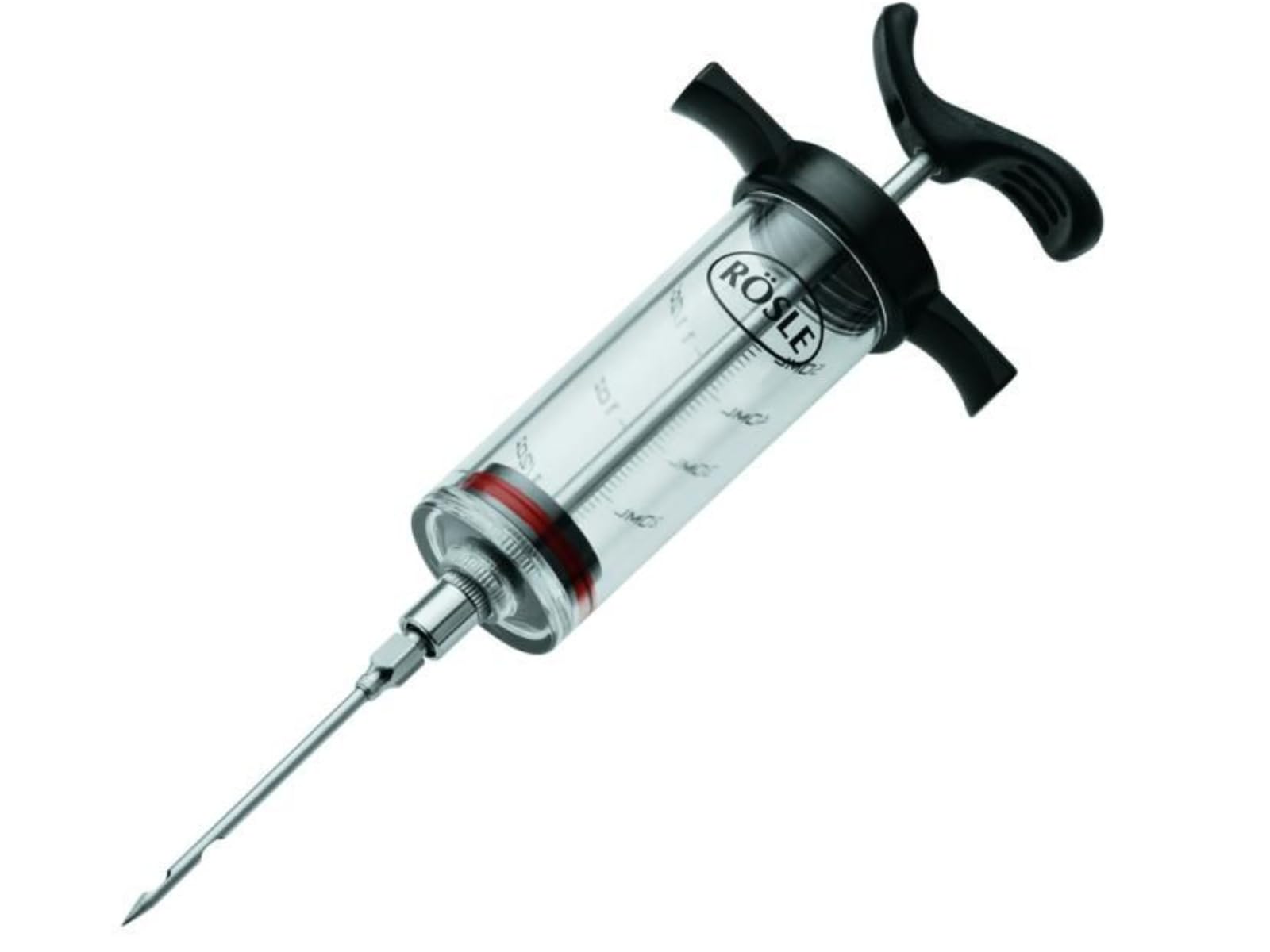 Rösle 25058 Marinade Injector, Transparent, 22.5x7.8x4.1 cm