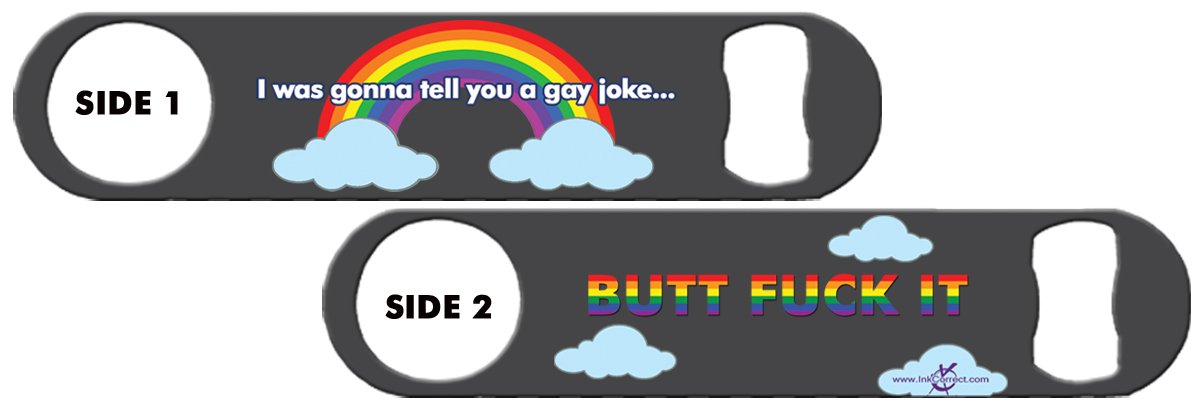 Killer Inchiostrato Apribottiglie Gay Lingua Inglese