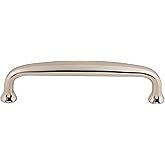 Top Knobs M1280 Asbury Collection 4" Charlotte Pull, Polished Nickel