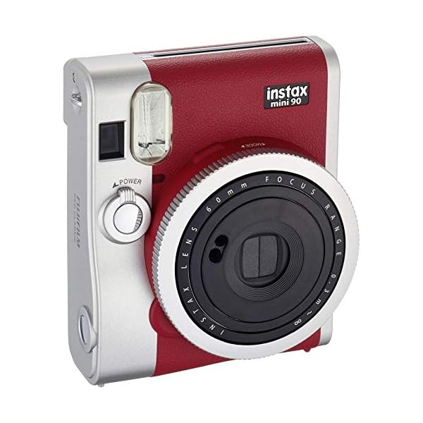 instax Mini 90 Neo Classic Sofortbildkamera, Rot – Bild 4