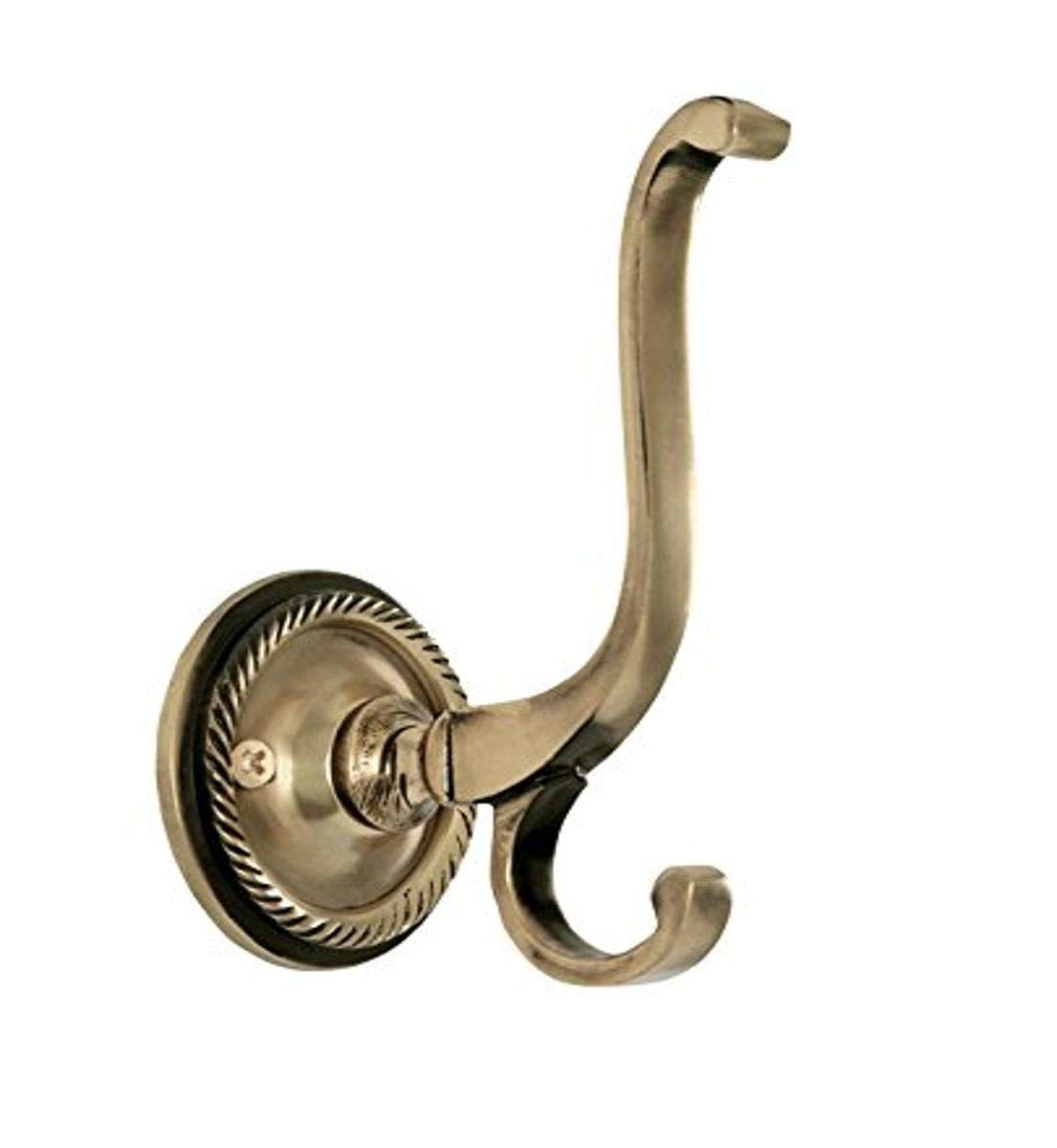 Nostalgic Warehouse Rope Coat Hook, Antique Brass