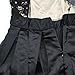 FANCYINN® Women Turtleneck Sleeveless Lace Floral Mini Skater Cocktail Dress Black