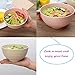Wheat Straw Bowls Set of 4 - Ccinny 6” 26 OZ Bowls Set - Cereal Bowls - Deep and Large Bowls Set for Soup,Pasta,Salad,Noodle,Fruits,Desserts -BPA Free Microwave Dishwasher Safe Bowls