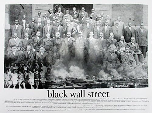777 Triseven Entertainment Black Wall Street Poster 24X18