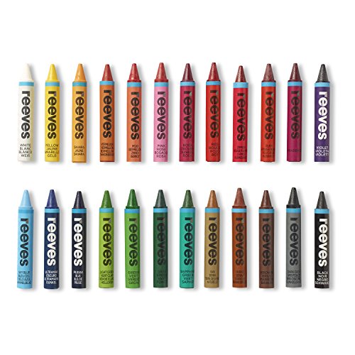Reeves Water Soluble Wax Pastels, Set of 24 - Thumbnail 3