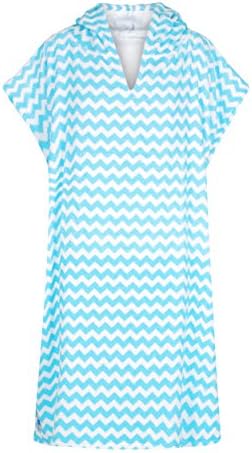 Choppy Waves Adult Poncho Towel for beach, pool or resort, beach towel, coverup