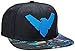 BIOWORLD DC Comics Batman Nightwing Logo Sublimated Bill Snapback Cap