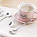 Wenkoni Creative Flower Spoons,Coffee spoons,Stirring Spoons(Set of 8.Color:Silver).