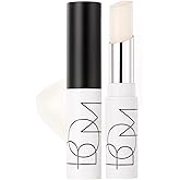 BOM COSMETICS Dewy Lip Balm #1 PURE VANILLA, Sheer Glow Lip Care with Vitamin E and Shea Butter for Hydration, Nourishment, and Plump Lips, Buildable Juicy Shine in 7 Lively Colors, Korean Lip Makeup