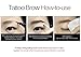 Nakeup Face 8 Days Tattoo EyeBrow No.02 Natural Brown, Long Lasting, Nutrition Care
