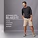 Wrangler Men's Big and Tall Authentics Performance Side Elastic Utility Short, Carbonite, 48