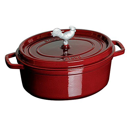STAUB Coq au Vin Cocotte, 5.75-Qt, Basil 7 STAUB Coq au Vin Cocotte, 5.75-Qt, Basil - Image 8