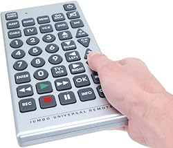 Universal Jumbo Smart Remote Control for Tv VCR