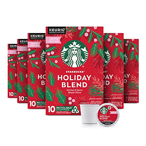 Starbucks Medium Roast K-Cup Coffee 