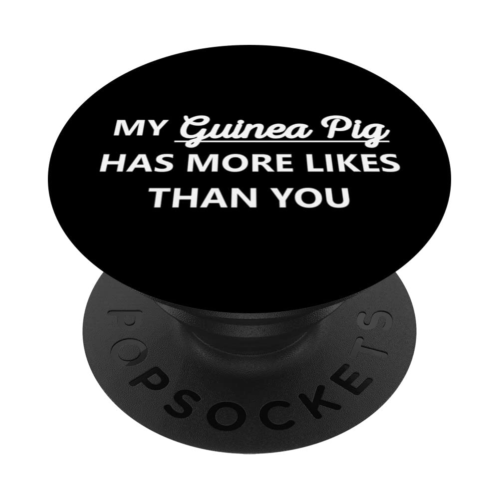 Social Media My Guinea Pig Has More Likes Than You PopSockets Swappable PopGrip