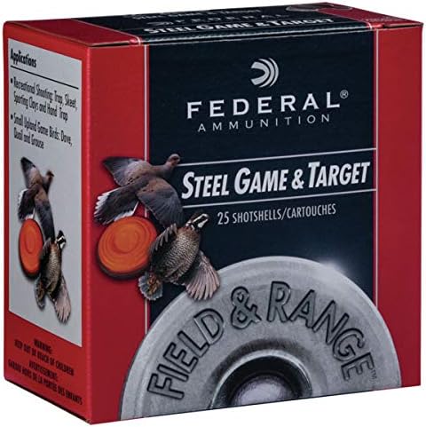 Federal Ammunition Field and Range Game and Target Load - 25 SHOTSHELLS- 10 Packs