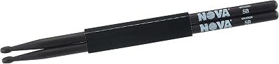 Vic Firth Nova Drumsticks 5B Wood Tip Black - Grade B Hickory