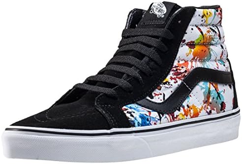 vans sk8 hi paint splatter skate shoe