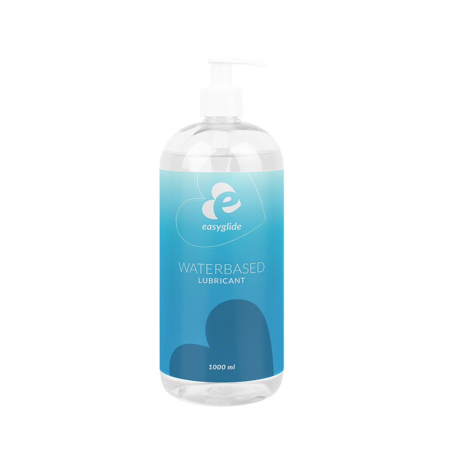 EasyGlide Water Based Lubricant – Compatible with Latex and Silicone – Non Sticky Waterbased Lube – 1000ml