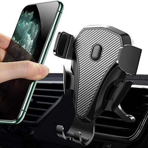 Air Vent Phone Mount for Car, DWH Car Phone Holder Mount Compatible with 12/12mini/11Pro/Xs/Xr/X/8/8P/7/7P/6/6P/Note S8/S9/S10/LG/Pixel 3 XL & All Phones