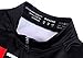 Anhvuu Thermal Fleece Cycling Jersey Shirt Casual Jacket Long Sleeve Black Red Size L