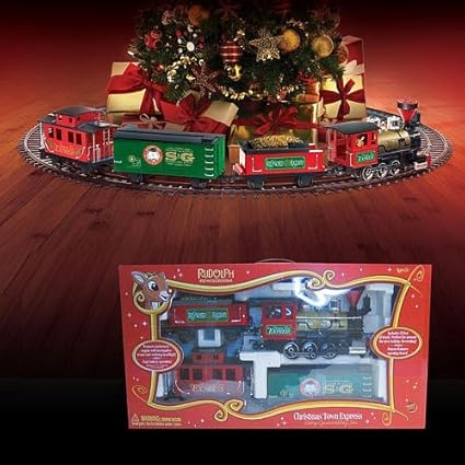 rudolph train set