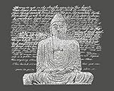 Zen Buddha Sayings by L.A. Pop Art Typography Novelty Asian Culture Poster (Choose Size of Print)