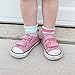 Girl's Socks by Kindersocks – Comfortable and Fun Girl’s Mix Match Socks (4T-5T)